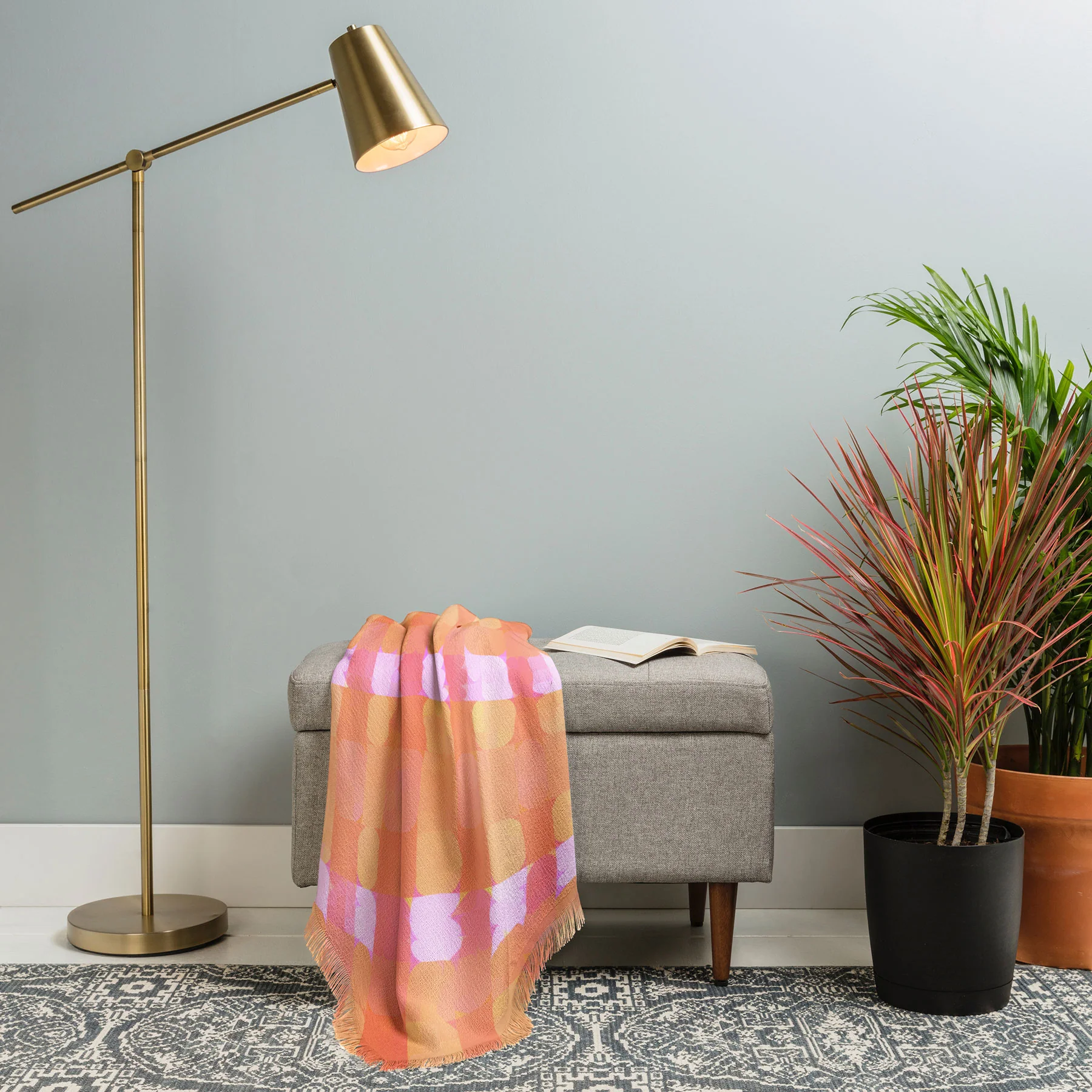 Mirimo Spring glare Throw Blanket - Image 7