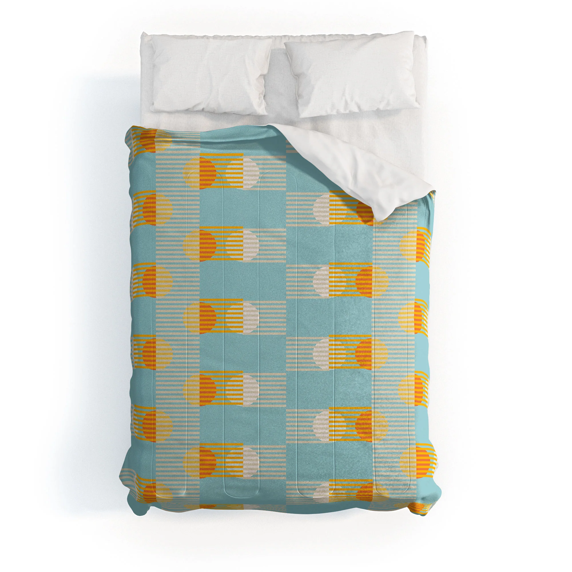 Mirimo Sun and Moon Grid Comforter - Image 10