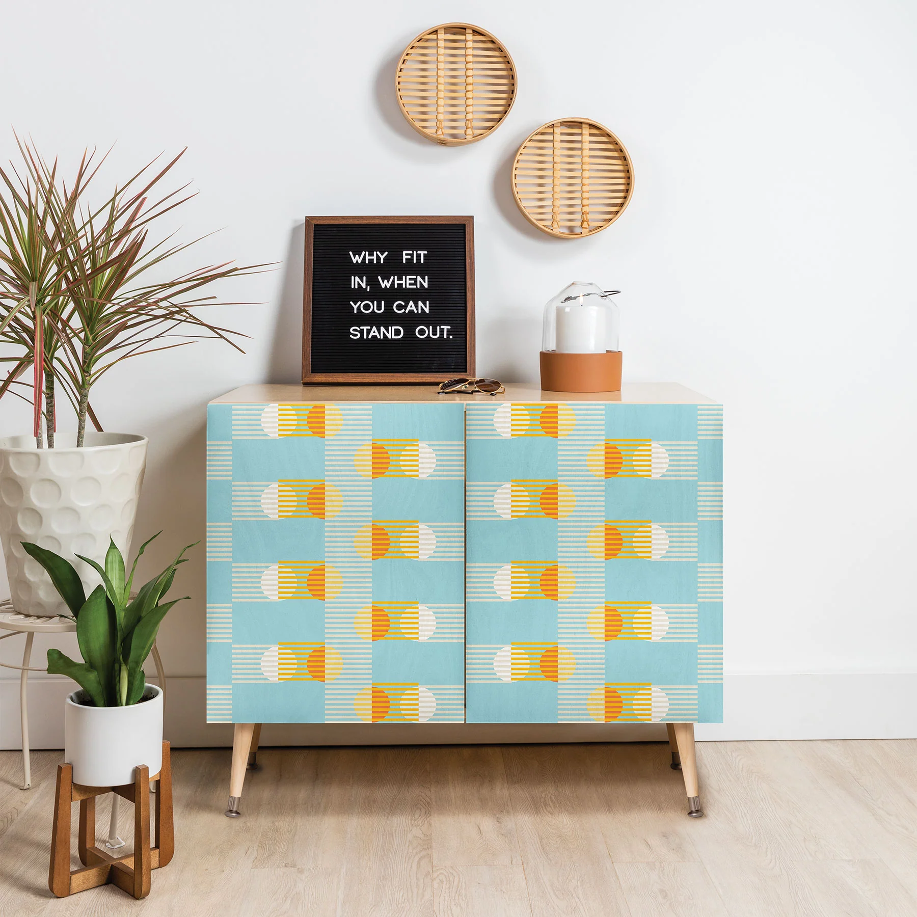 Mirimo Sun and Moon Grid Credenza - Image 18