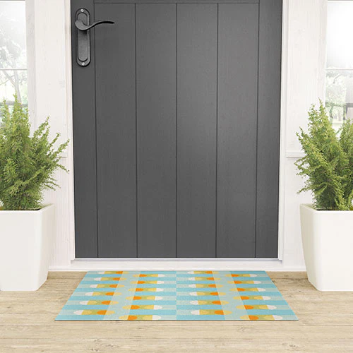 Mirimo Sun and Moon Grid Welcome Mat - Image 3