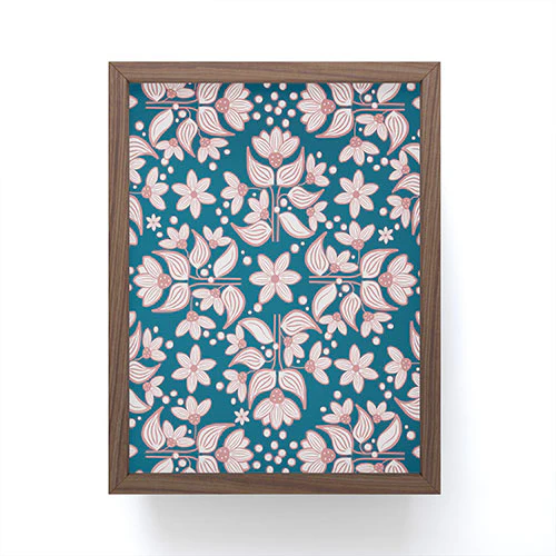 Mirimo Sweet Florentia garden Framed Mini Art Print - Image 3