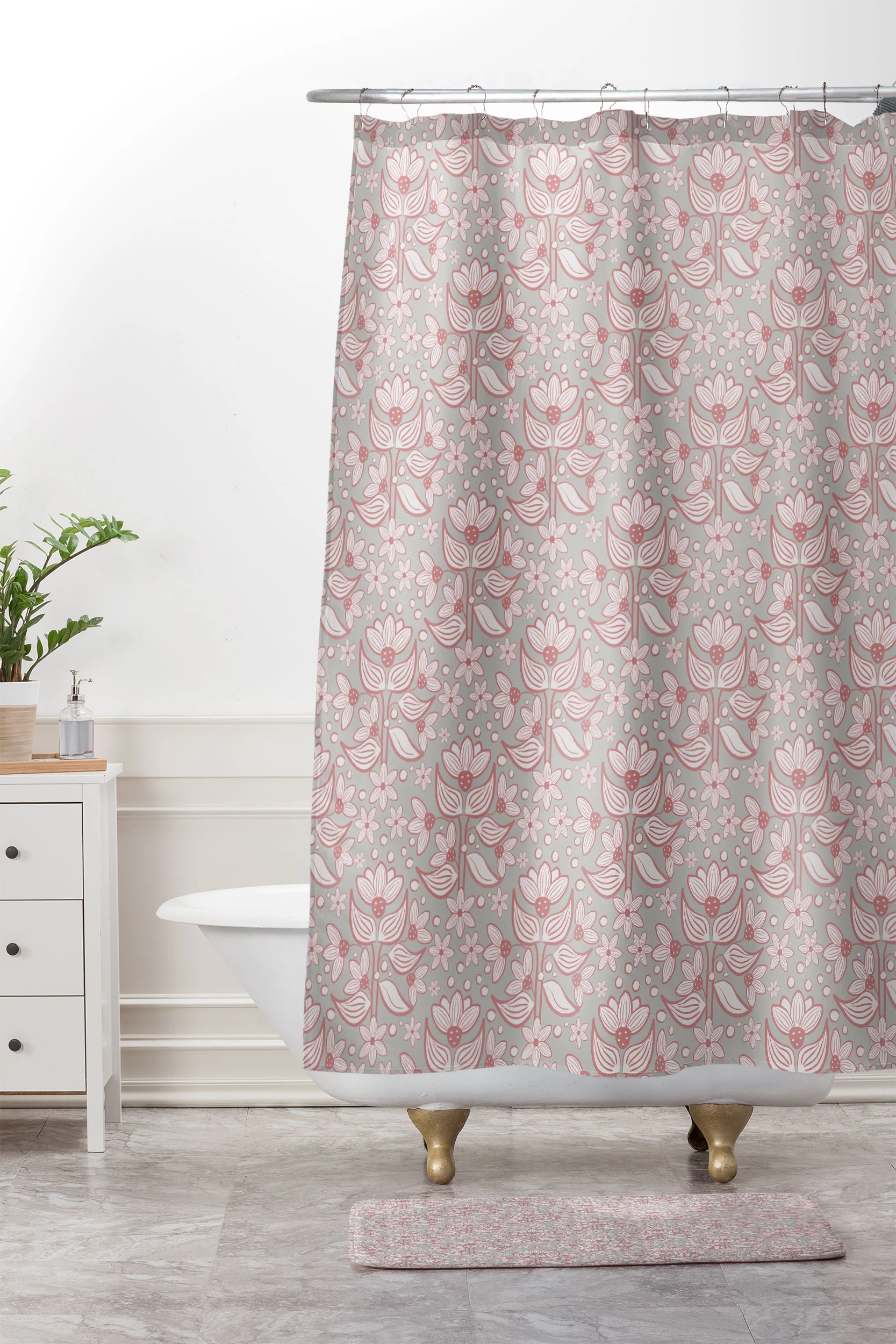 Mirimo Sweet Florentia Memory Foam Bath Mat - Image 4