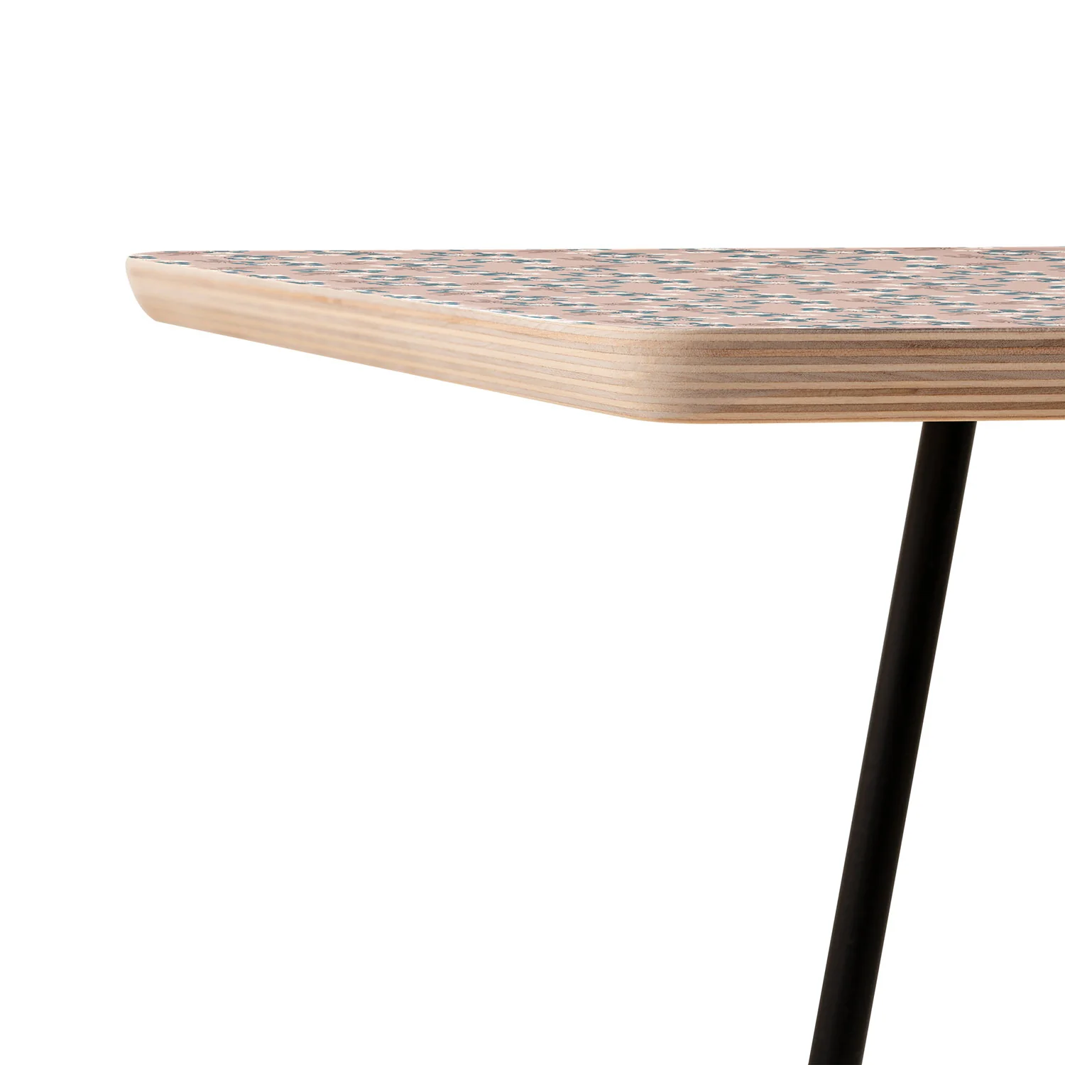 Mirimo Tiny White Flowers Side Table - Image 6