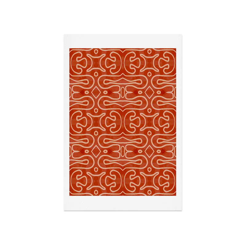 Mirimo Venexiana Burnt Orange Art Print - Image 25