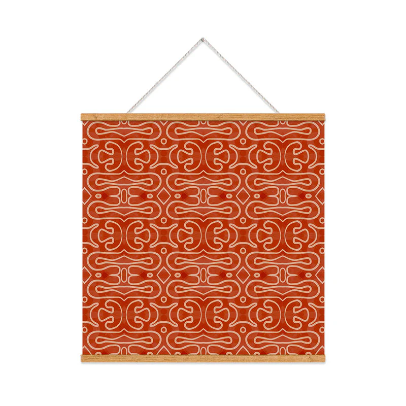 Mirimo Venexiana Burnt Orange Art Print - Image 43