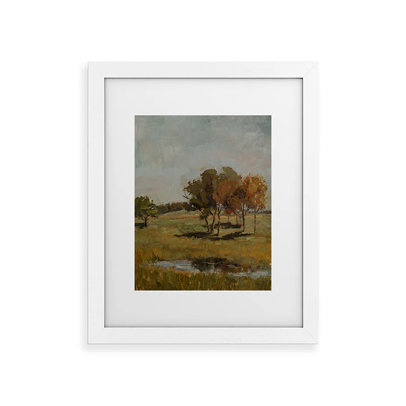 Miss Mustard Seed early fall Framed Art Print - Image 17