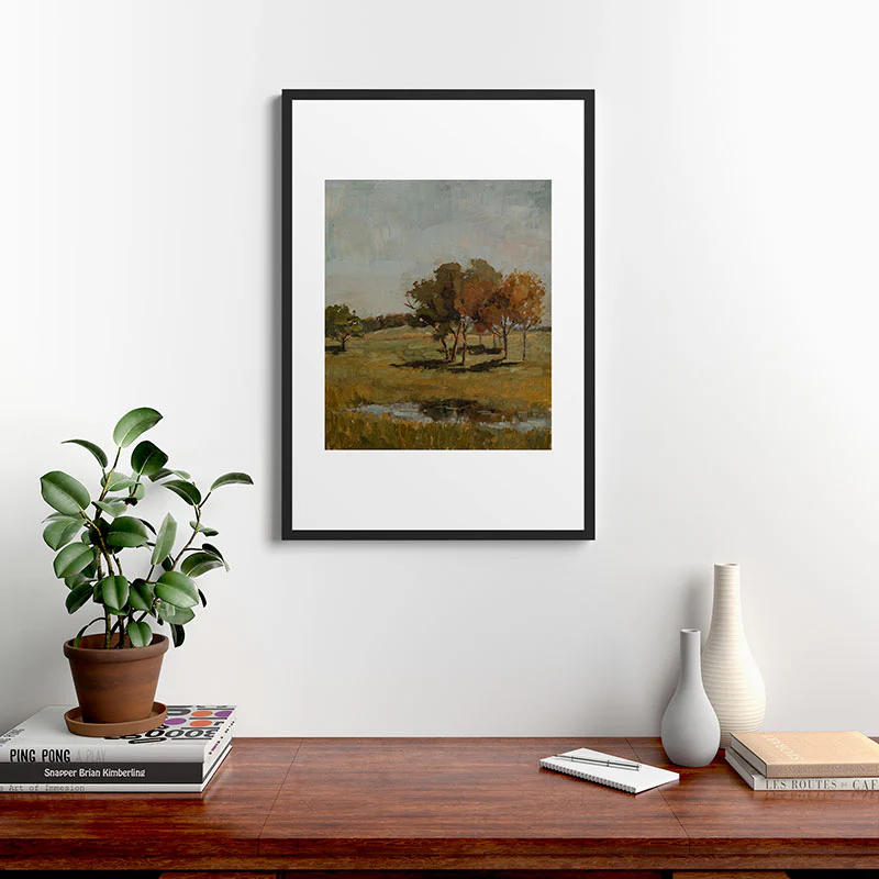 Miss Mustard Seed early fall Framed Art Print - Image 36