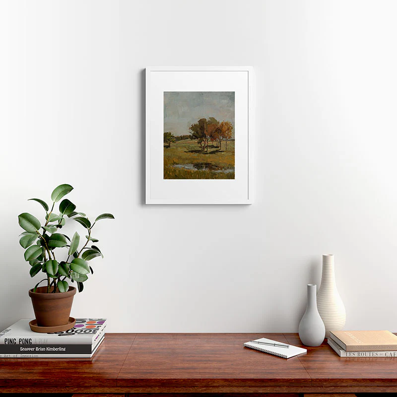 Miss Mustard Seed early fall Framed Art Print - Image 46
