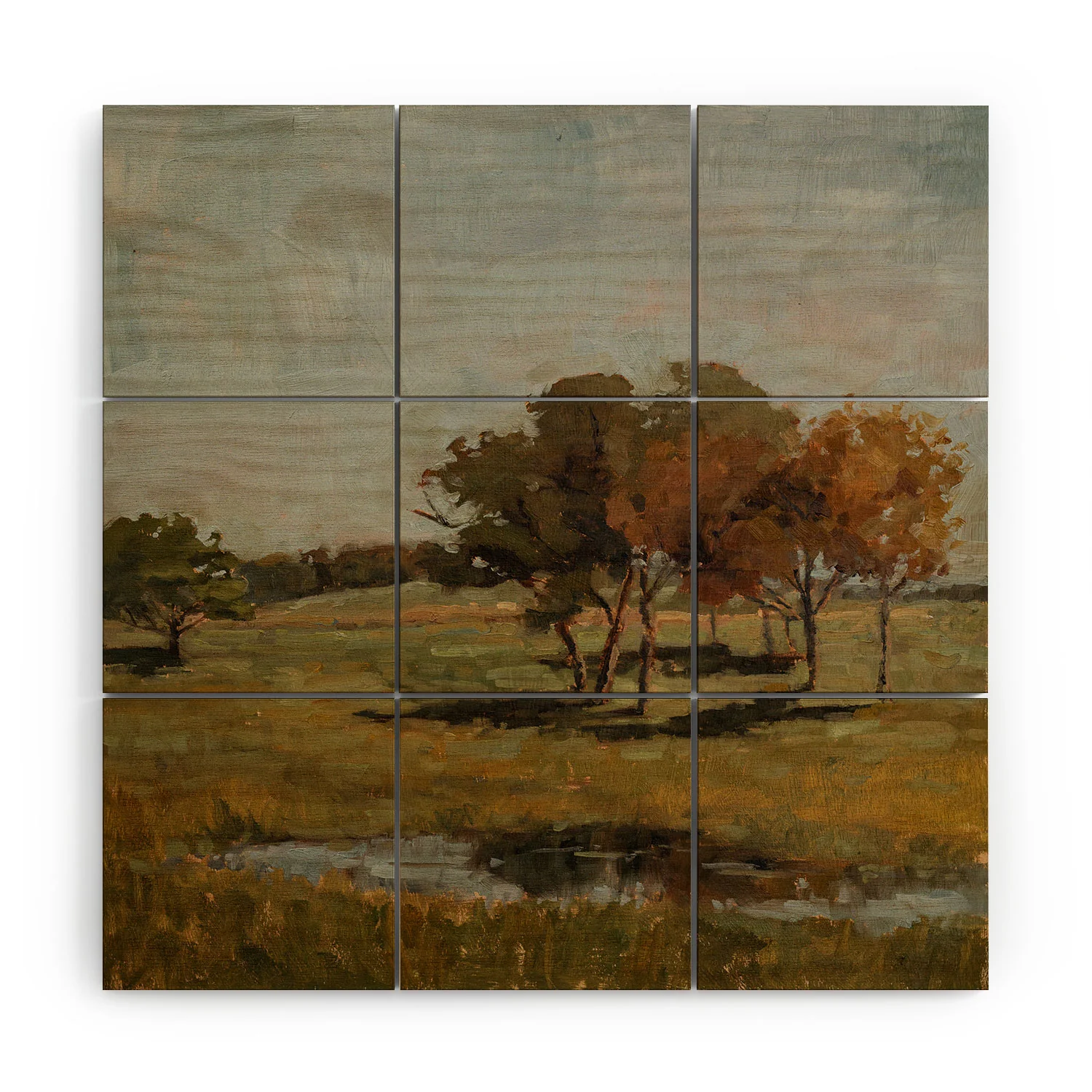 Miss Mustard Seed early fall Wood Wall Mural - Image 2