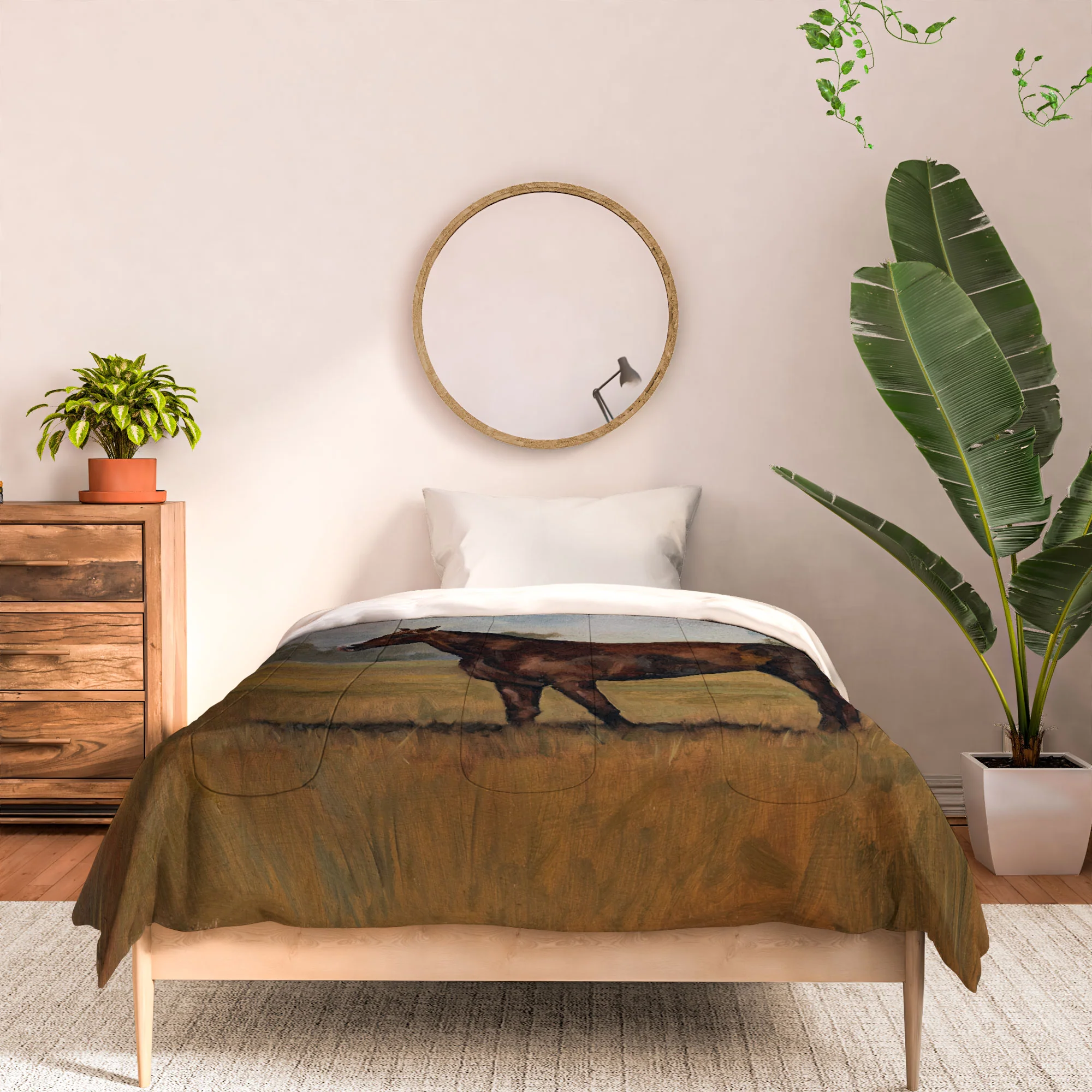 Miss Mustard Seed Runaway Rocky Comforter - Image 9