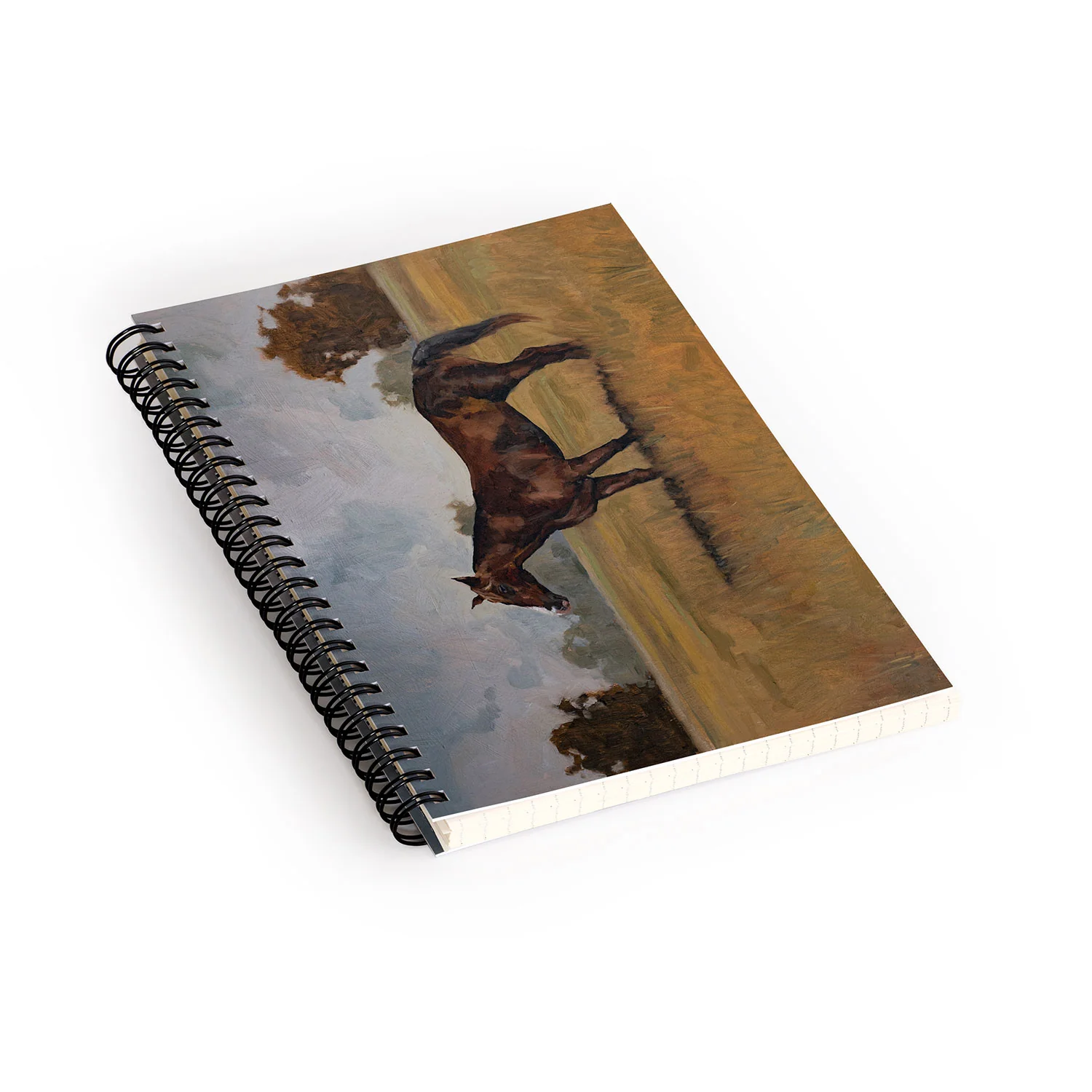 Miss Mustard Seed Runaway Rocky Spiral Notebook