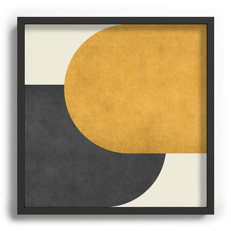MoonlightPrint Halfmoon Colorblock Gld Blck Recessed Framing Square - Image 9