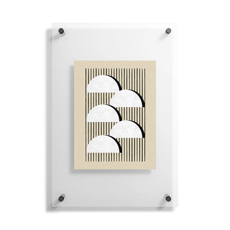 MoonlightPrint Halfmoon Stripes Floating Acrylic Print - Image 17