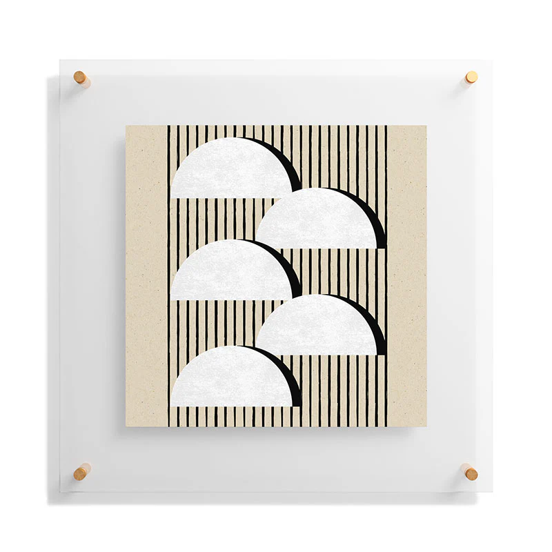 MoonlightPrint Halfmoon Stripes Floating Acrylic Print - Image 25