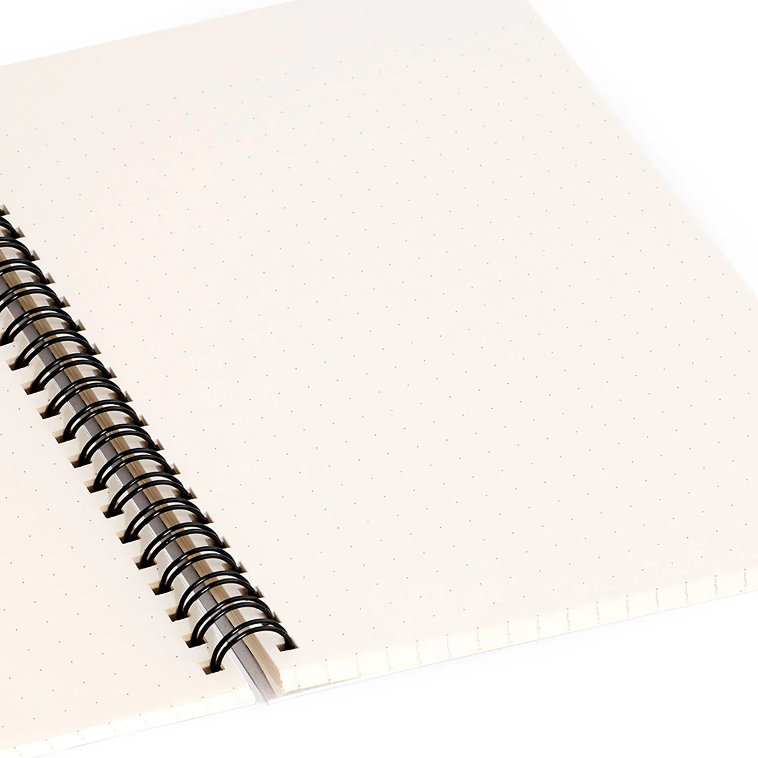 MoonlightPrint Square Blue Stripes Spiral Notebook - Image 3