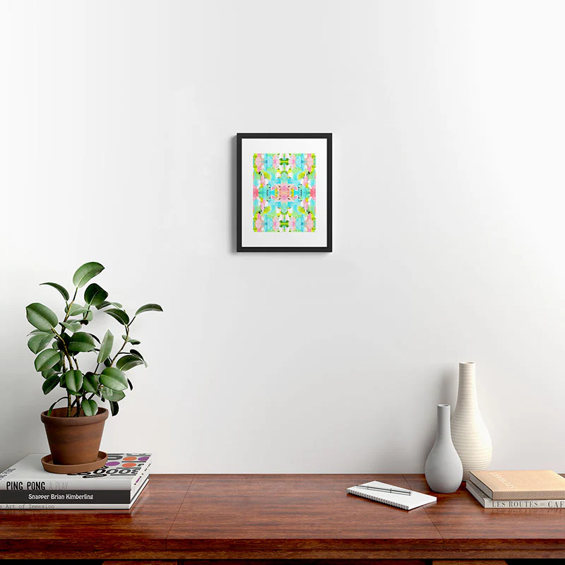 Natalie Baca Hall Park Framed Art Print - Image 28