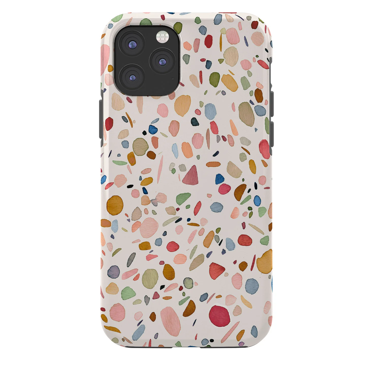 Ninola Design Terrazzo Pebbles Speckled Confetti Texture Phone Case - Image 29