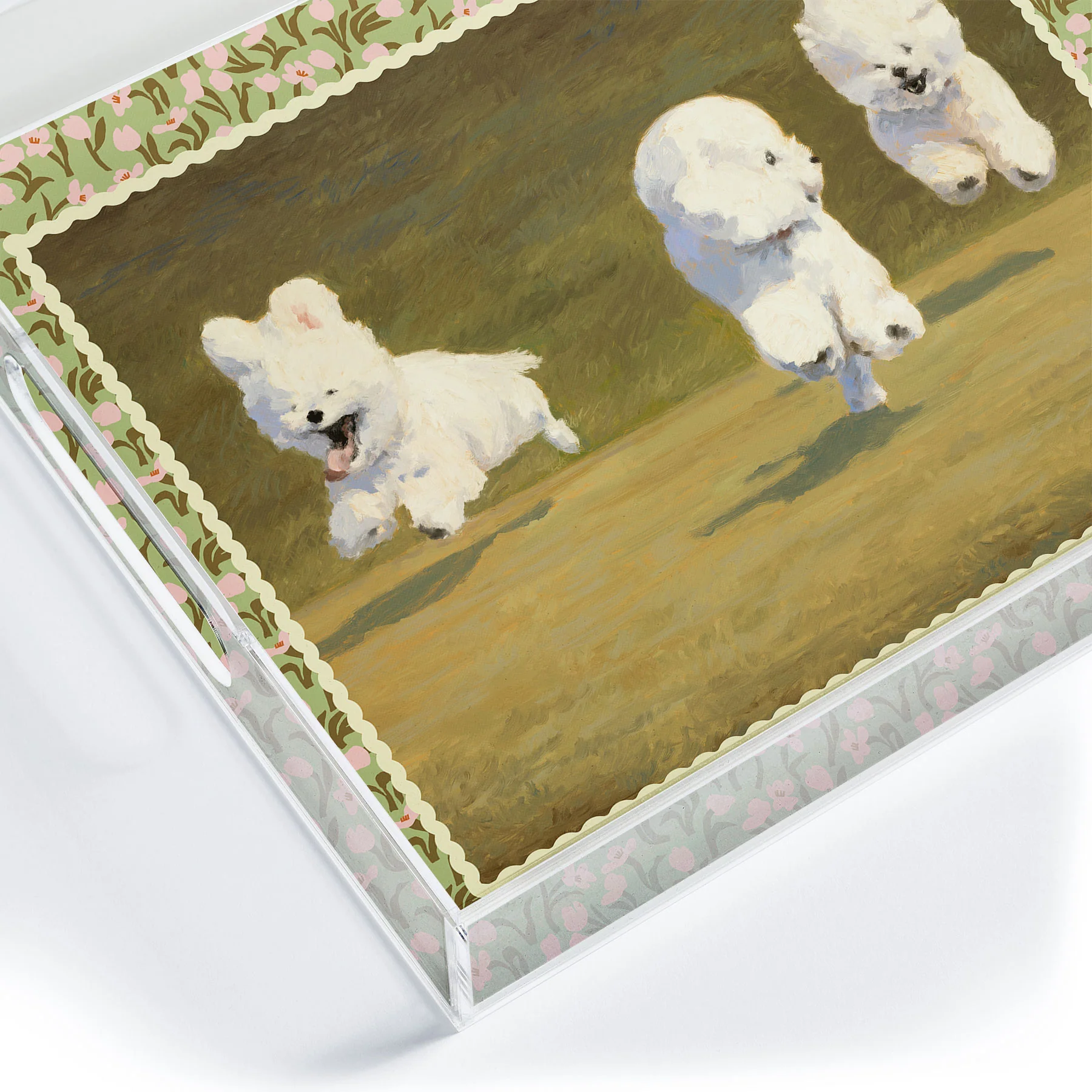 NKTN Three Dogs Running Acrylic Tray - Image 8