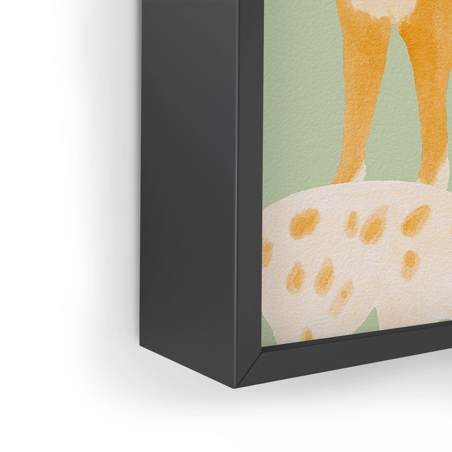 norarikka Three Dogs Lined Up Framed Mini Art Print - Image 10