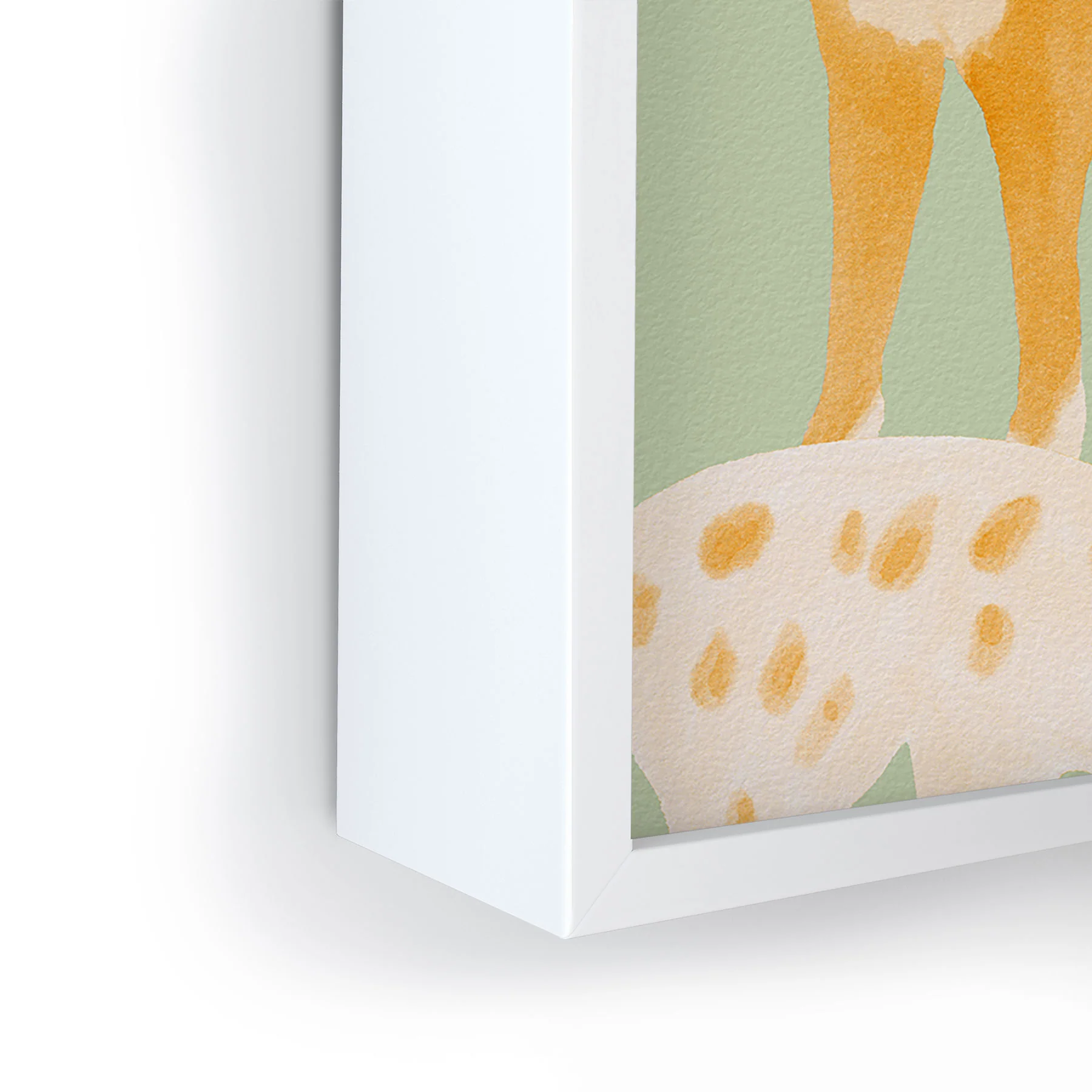 norarikka Three Dogs Lined Up Framed Mini Art Print - Image 9