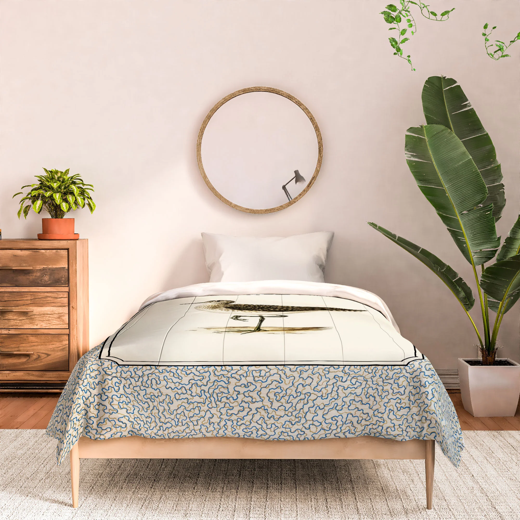 Oh Fine! Art Balancing Sandpiper Comforter - Image 6