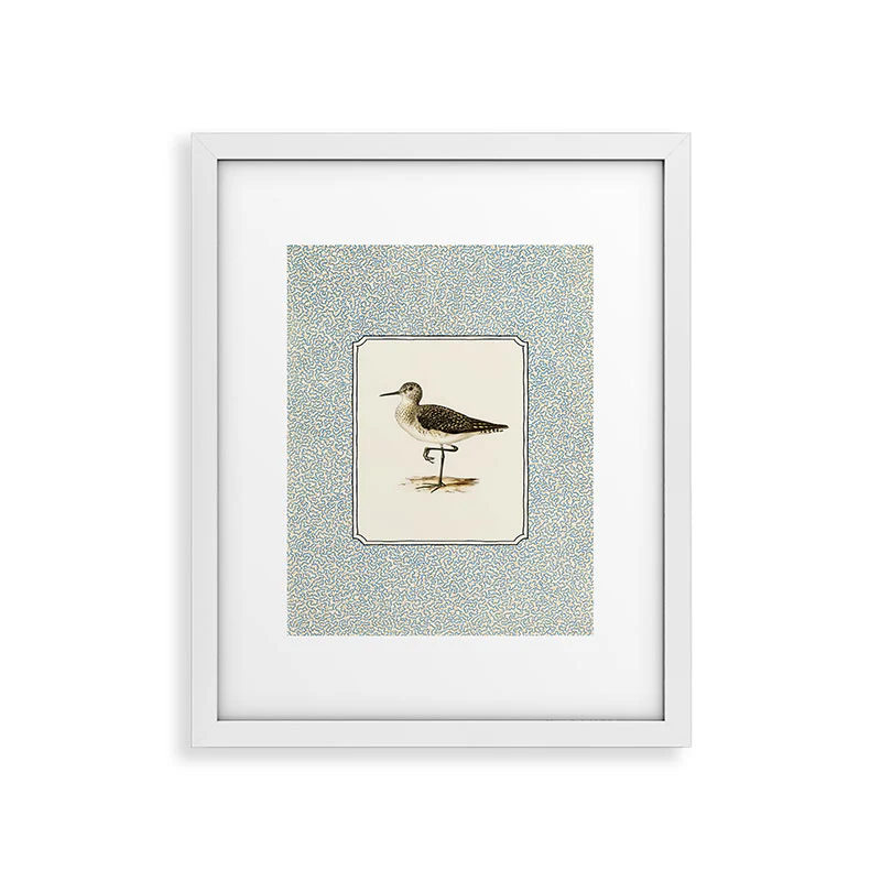 Oh Fine! Art Balancing Sandpiper Framed Art Print - Image 43