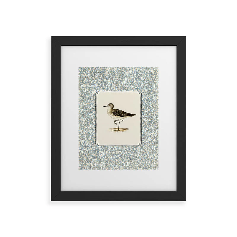 Oh Fine! Art Balancing Sandpiper Framed Art Print - Image 5