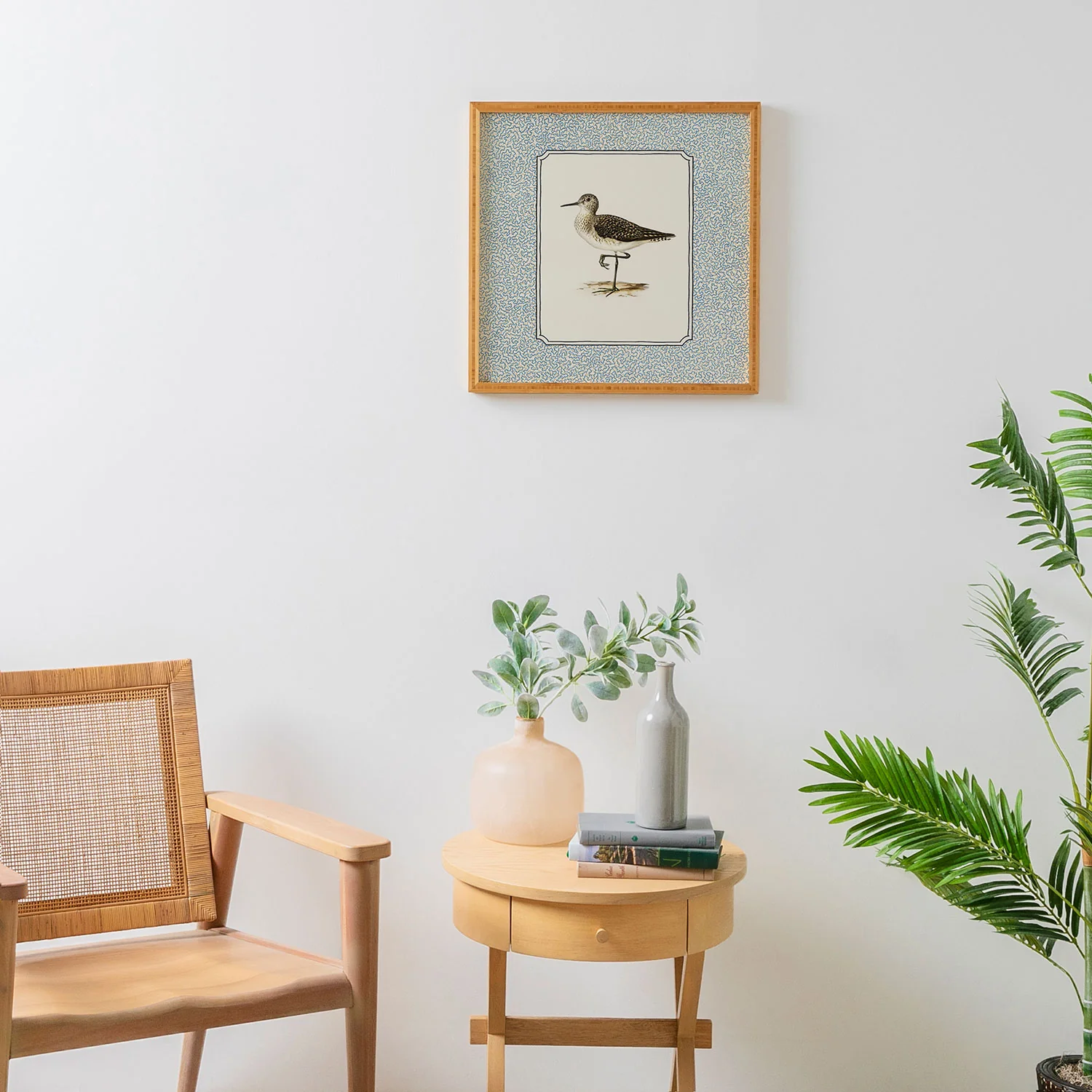 Oh Fine! Art Balancing Sandpiper Framed Wall Art - Image 4