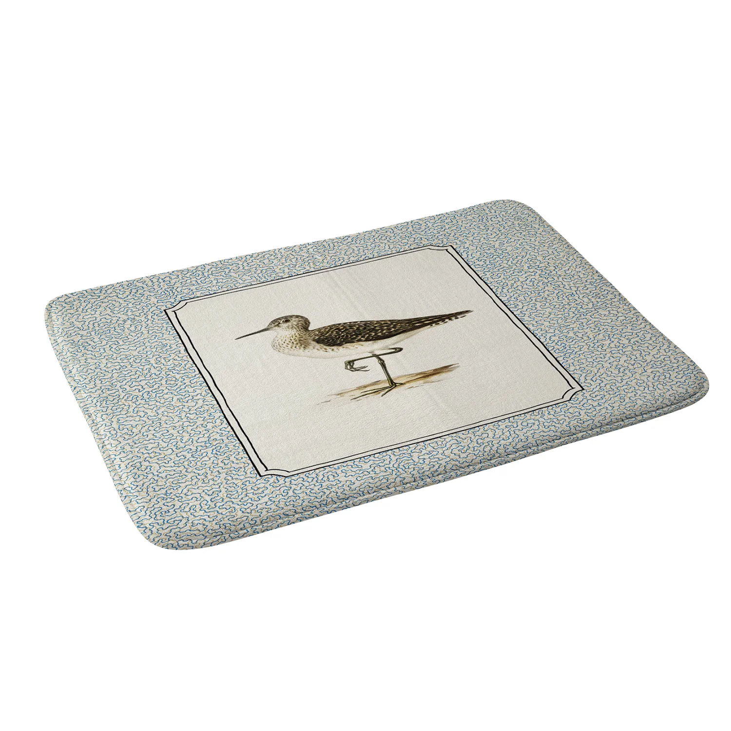 Oh Fine! Art Balancing Sandpiper Memory Foam Bath Mat - Image 2