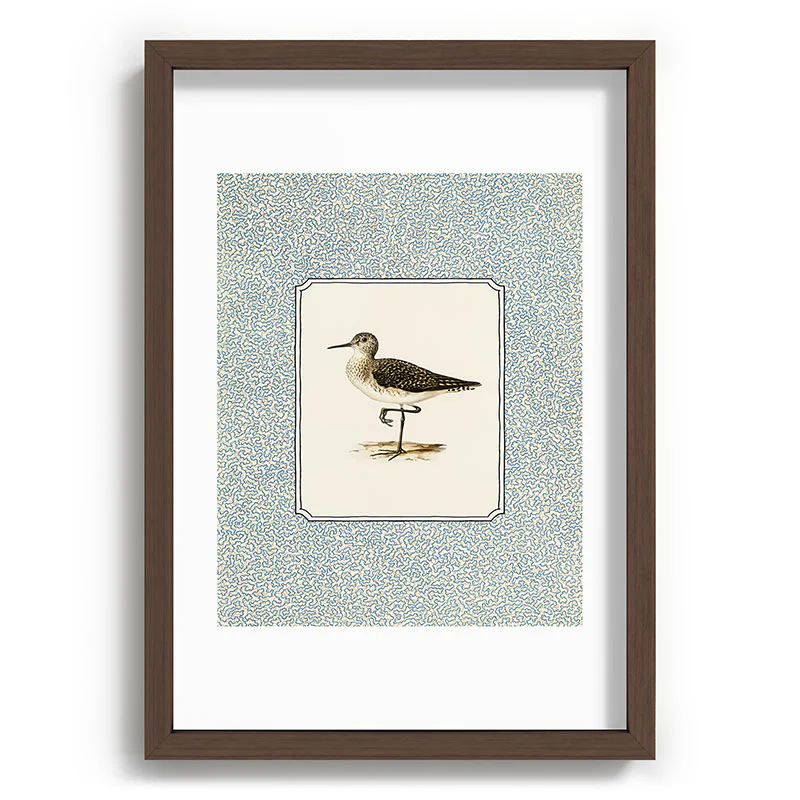 Oh Fine! Art Balancing Sandpiper Recessed Framing Rectangle - Image 15