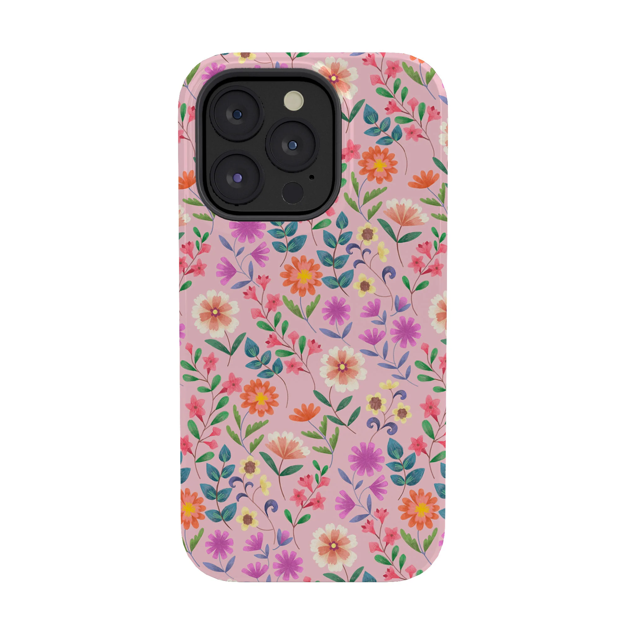 Pimlada Phuapradit Ditsy Floral Pink Phone Case - Image 45