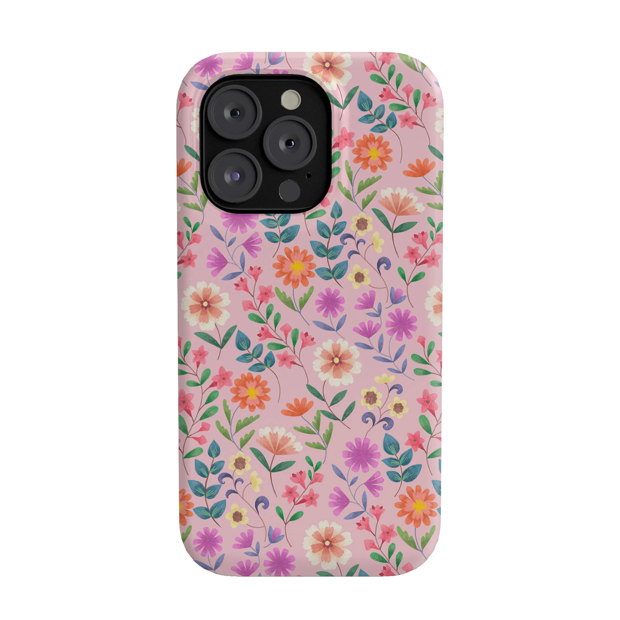 Pimlada Phuapradit Ditsy Floral Pink Phone Case - Image 52