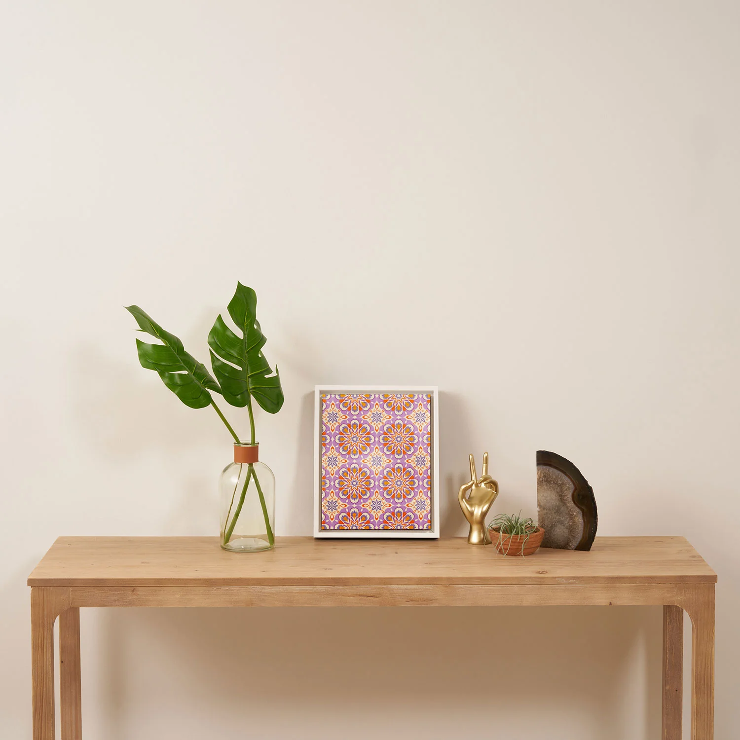 Pimlada Phuapradit Floral tiles 17 Art Canvas - Image 19