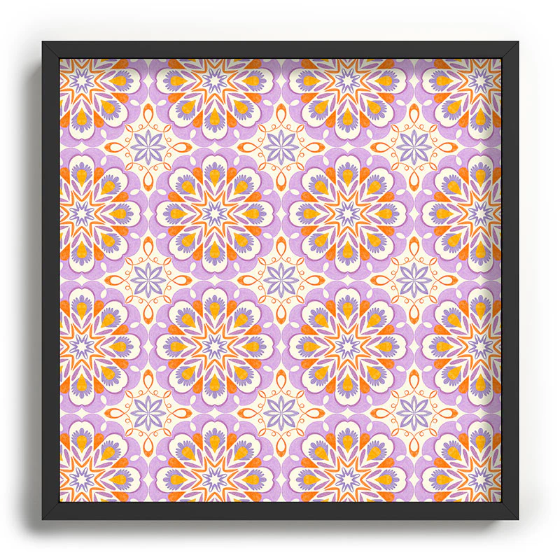 Pimlada Phuapradit Floral tiles 17 Recessed Framing Square - Image 9
