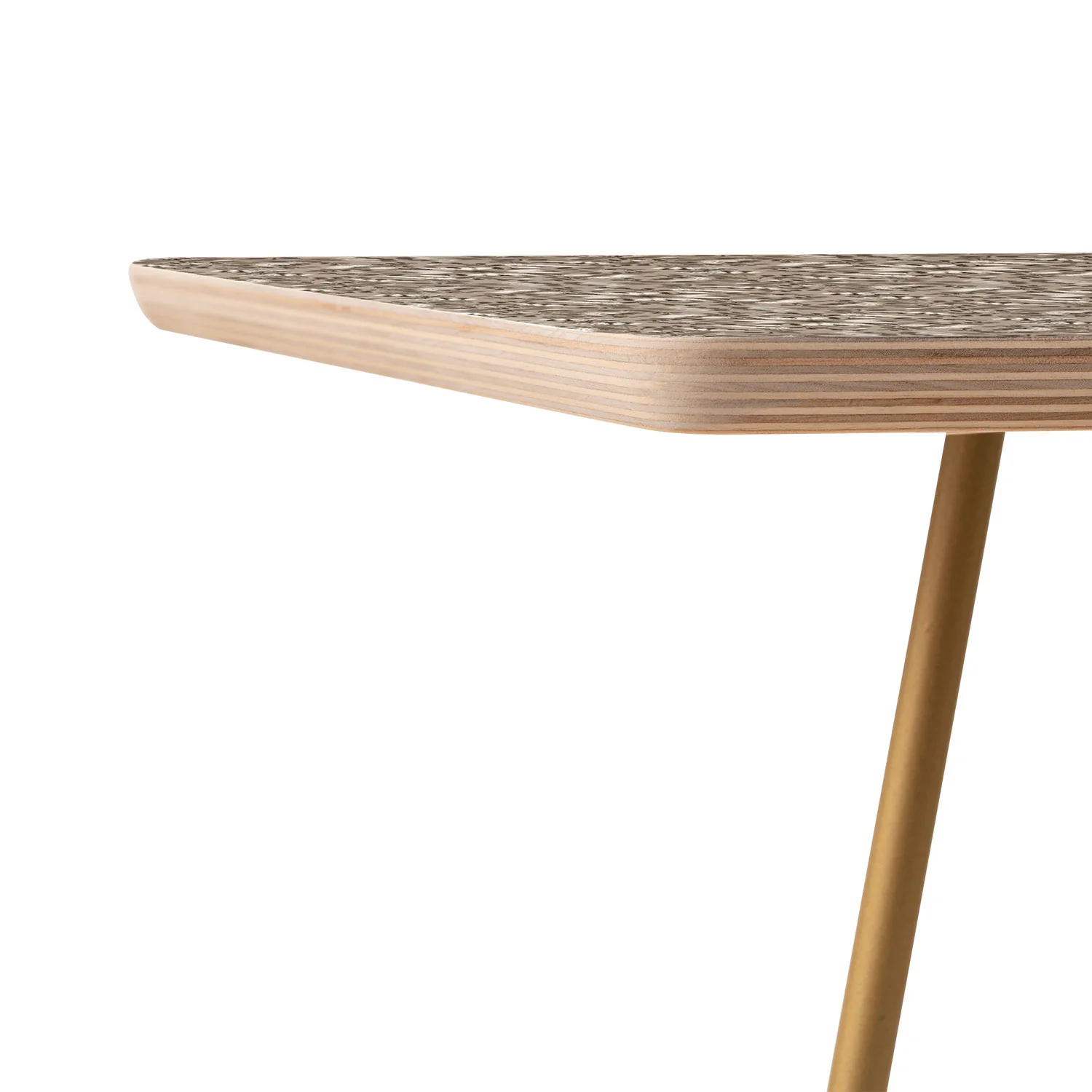 Pimlada Phuapradit Floral Tiles Gray Side Table - Image 5