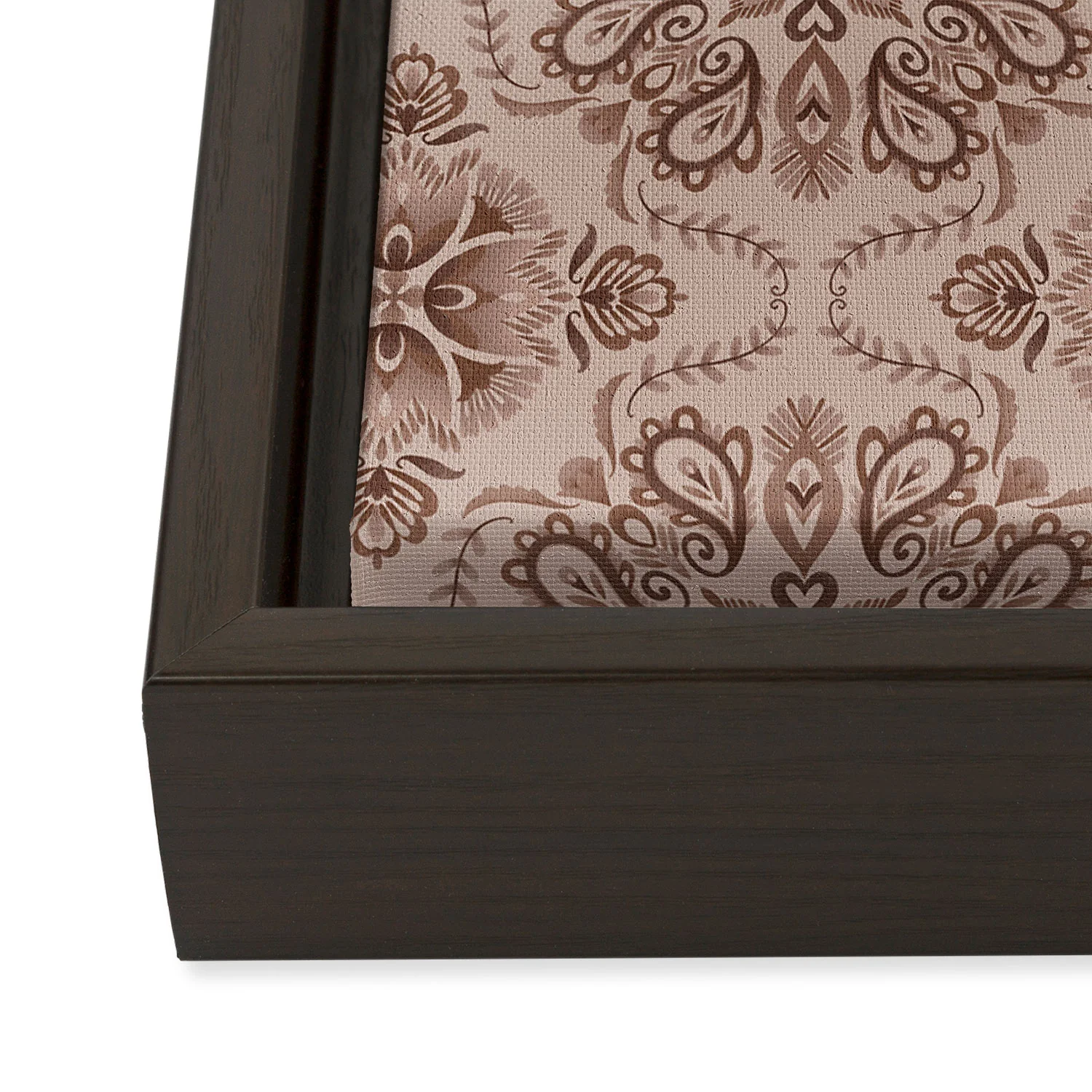 Pimlada Phuapradit Floral Tiles Light Brown Art Canvas - Image 24