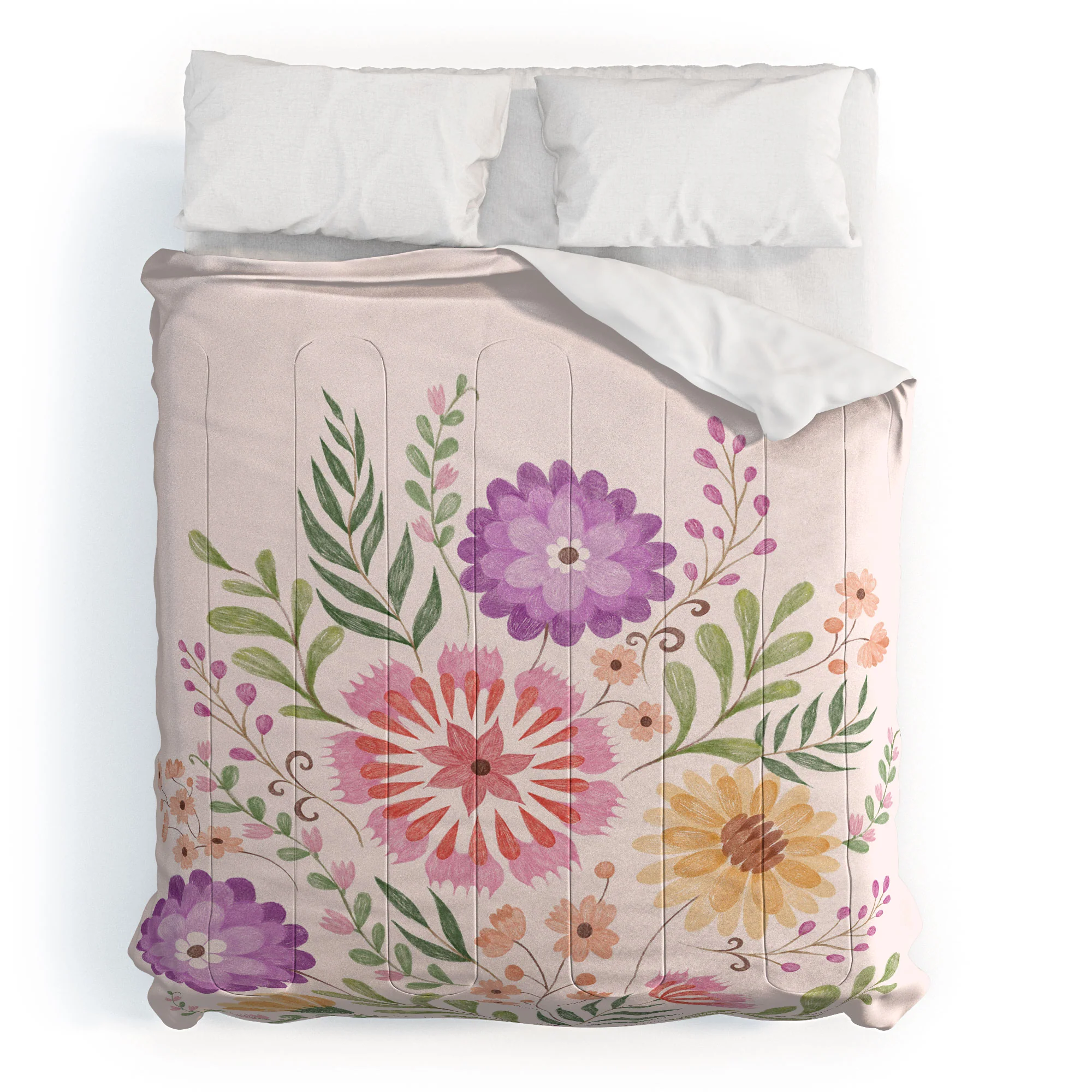 Pimlada Phuapradit Wild Bouquet 1 Comforter - Image 13