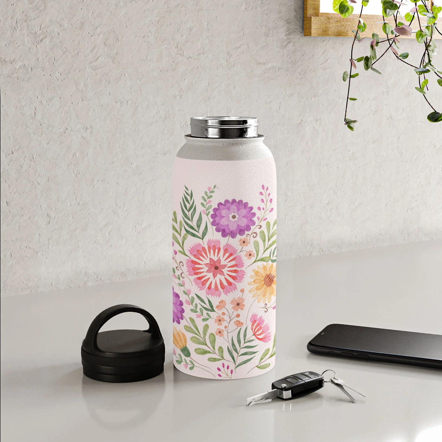 Pimlada Phuapradit Wild Bouquet 1 Water Bottle - Image 36
