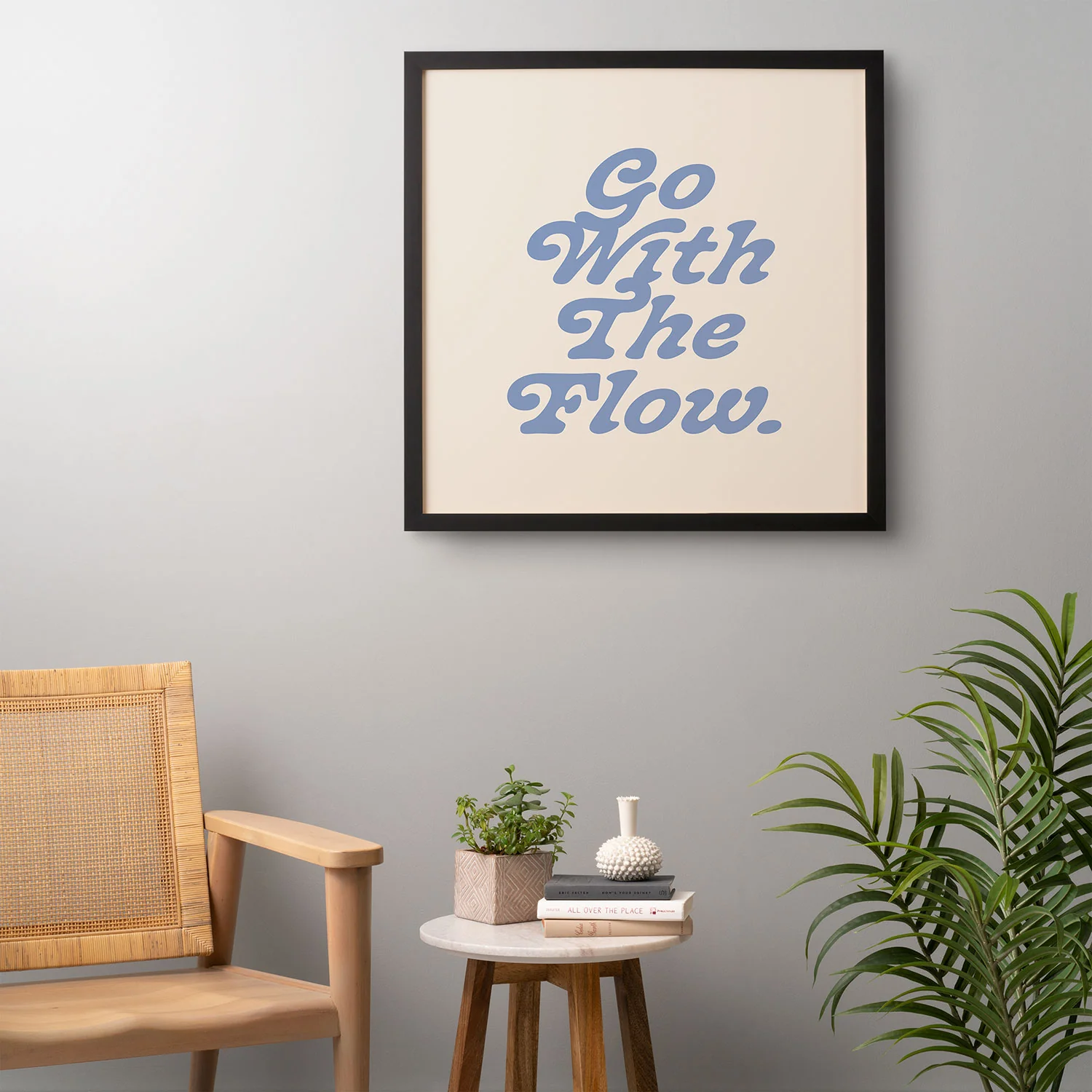 poiseparadise Go with the flow II Framed Wall Art - Image 12
