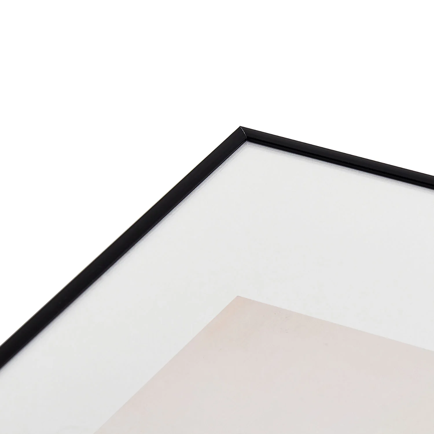 PrettyPainter Abstract Neutrals V1 Metal Framed Art Print - Image 35