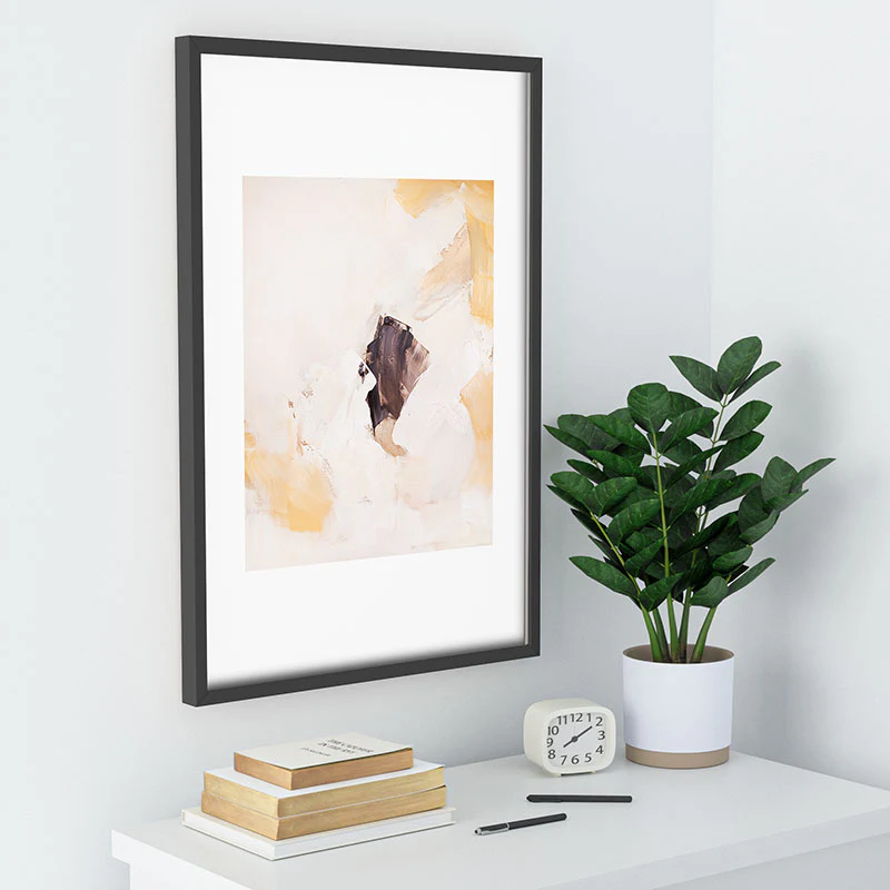 PrettyPainter Abstract Neutrals V1 Recessed Framing Rectangle - Image 26