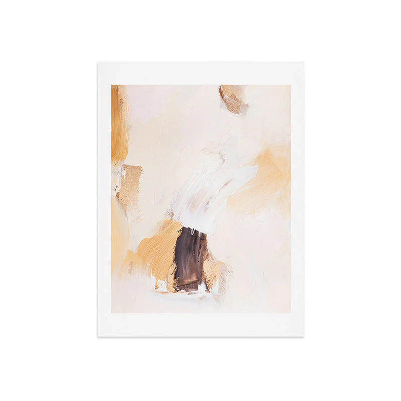 PrettyPainter Abstract Neutrals V2 Art Print - Image 22