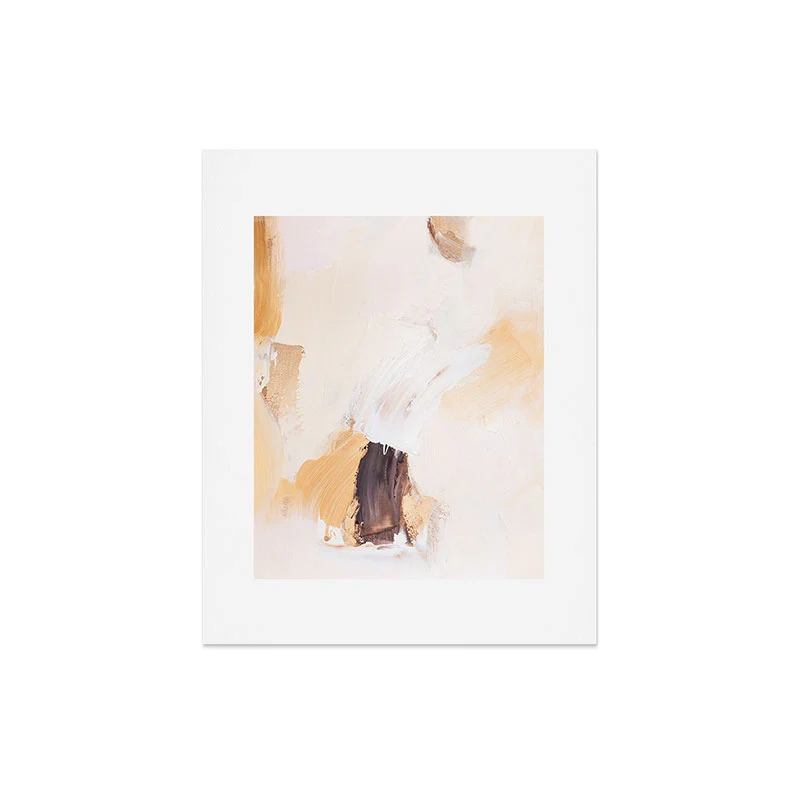 PrettyPainter Abstract Neutrals V2 Art Print - Image 7