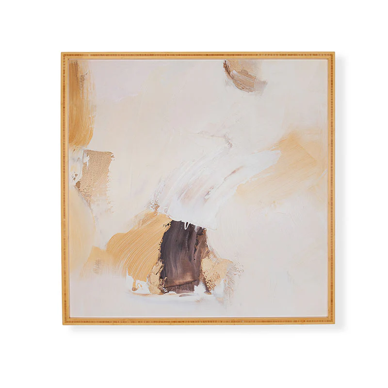 PrettyPainter Abstract Neutrals V2 Framed Wall Art - Image 5