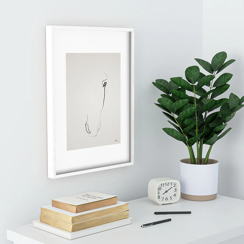 Quibe One line Horse 407 Recessed Framing Rectangle - Image 20