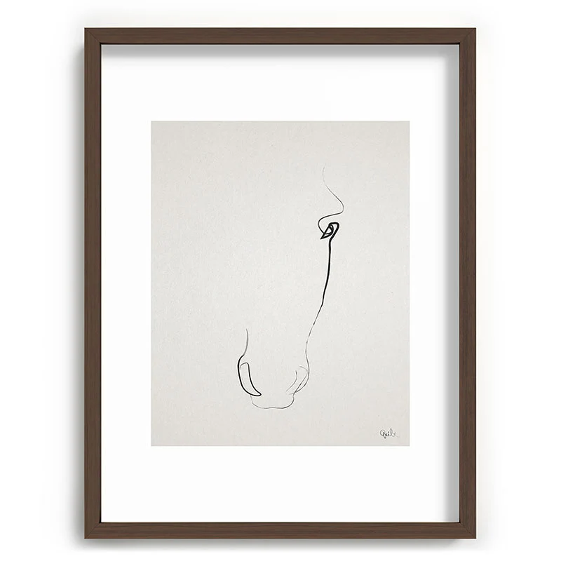 Quibe One line Horse 407 Recessed Framing Rectangle - Image 23
