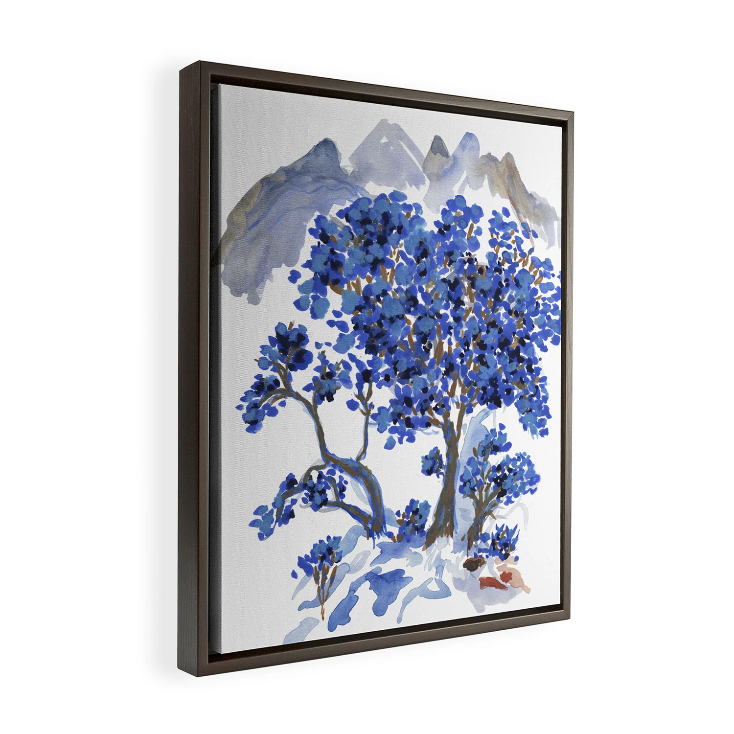 Rachelle Roberts Misty Blue Mountain Art Canvas - Image 23