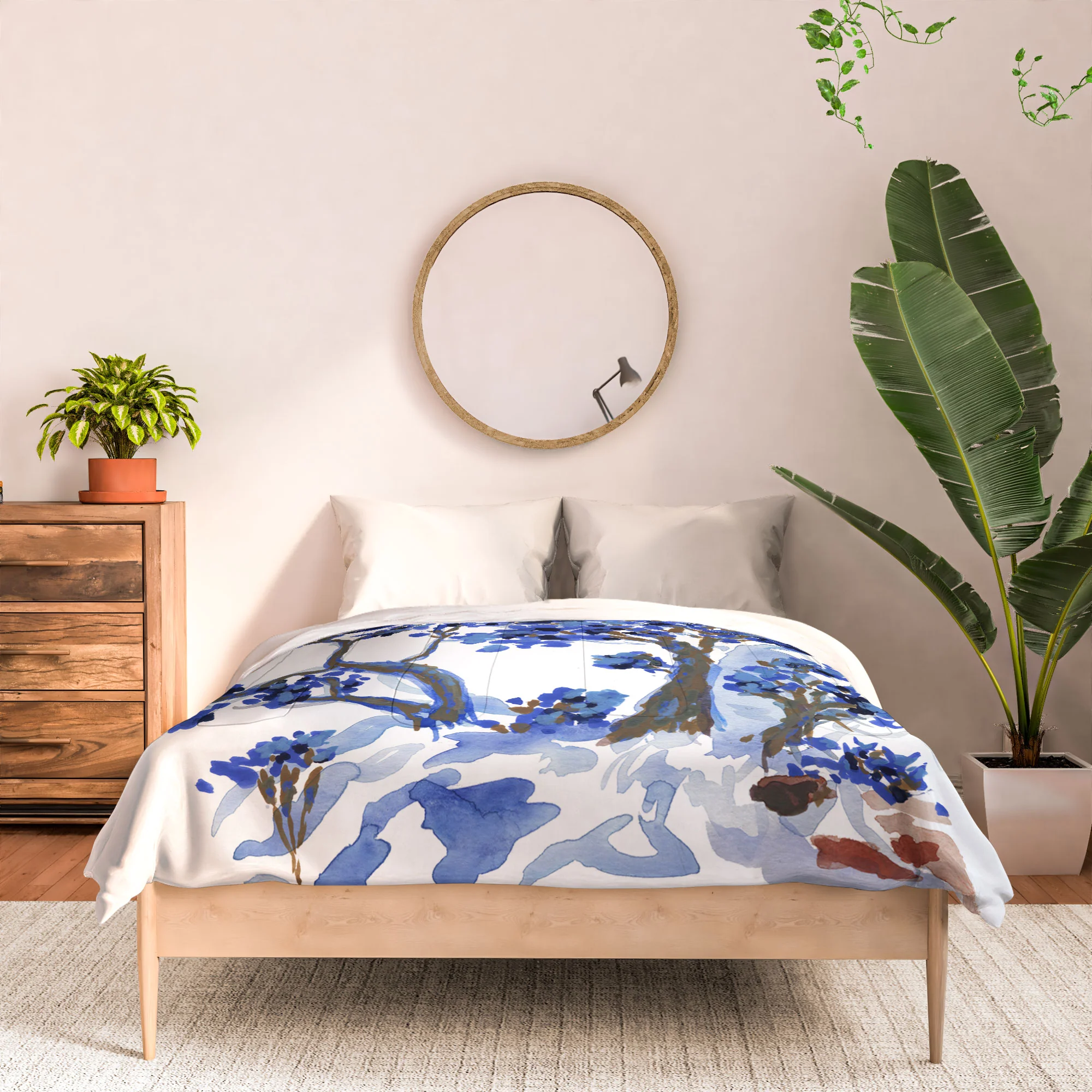 Rachelle Roberts Misty Blue Mountain Comforter - Image 12