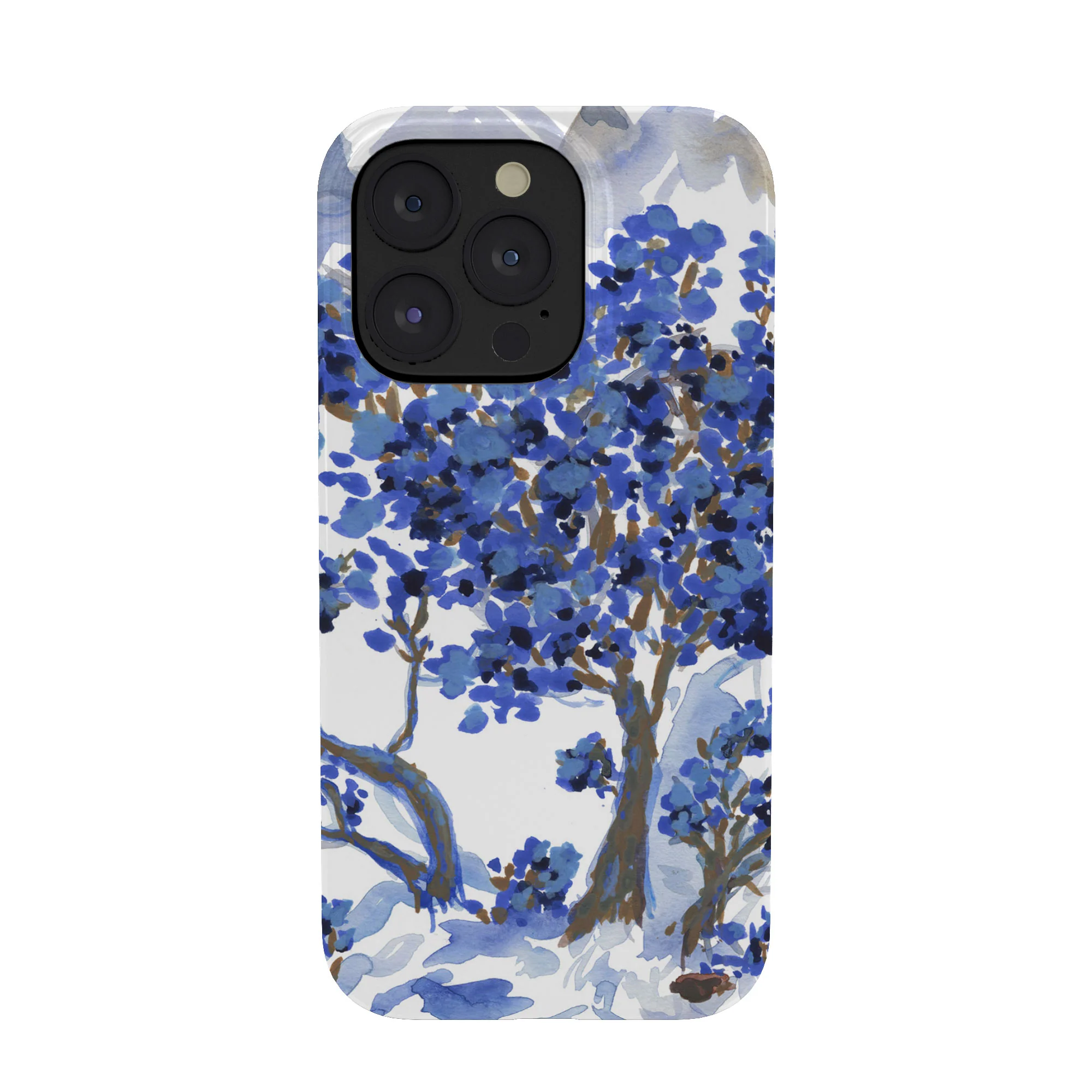 Rachelle Roberts Misty Blue Mountain Phone Case - Image 41