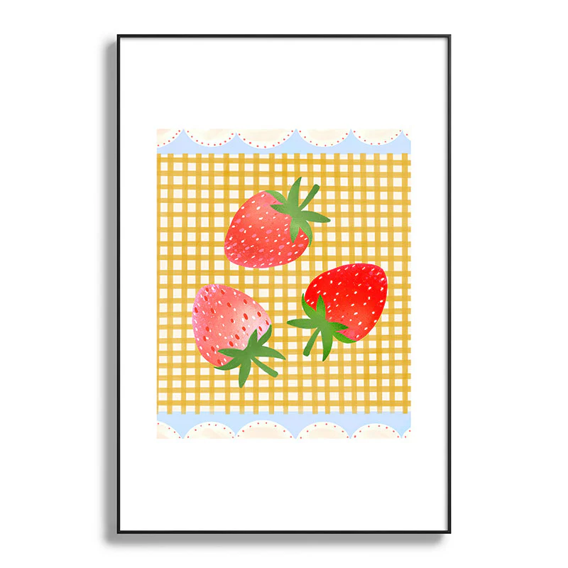 RosebudStudio Berry Brunch Metal Framed Art Print - Image 45